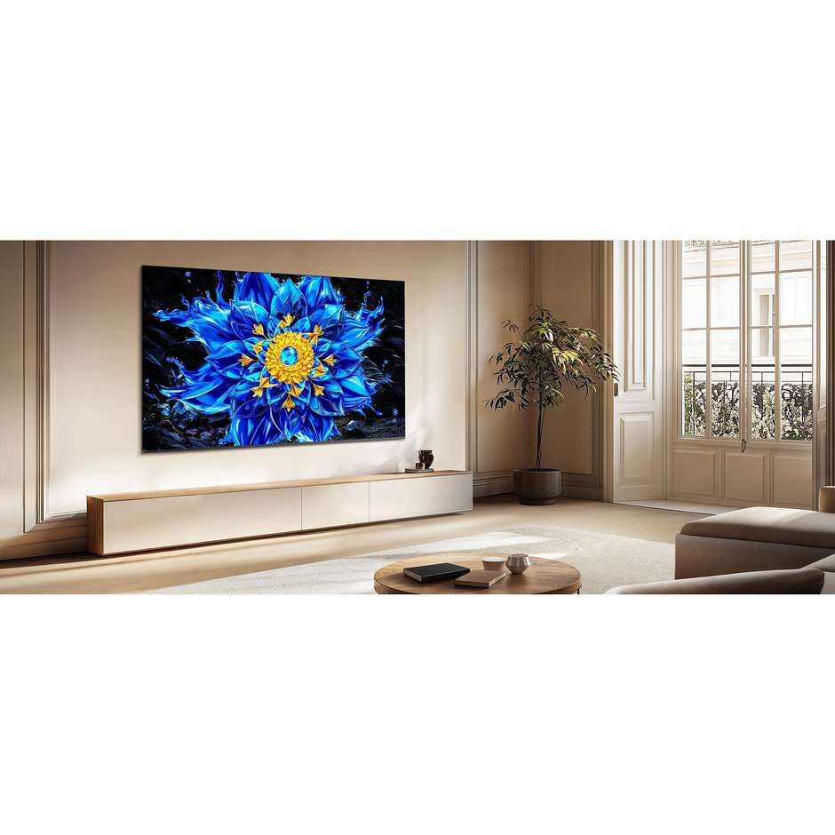 TCL 98P8L TV 98" QD-Mini LED 4K HDR 144Hz Nero ```